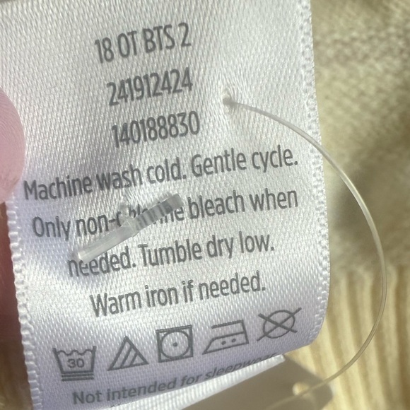 Gymboree girls cardigan sweater tan cream neutral Large NWT Fall Thanksgiving - Picture 3 of 6